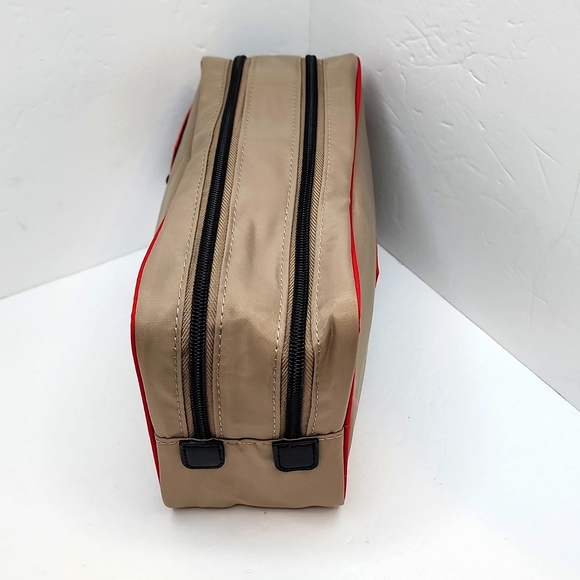 DKNY TOILETRY TRAVEL BAG, TOFFEE - Picture 4 of 12